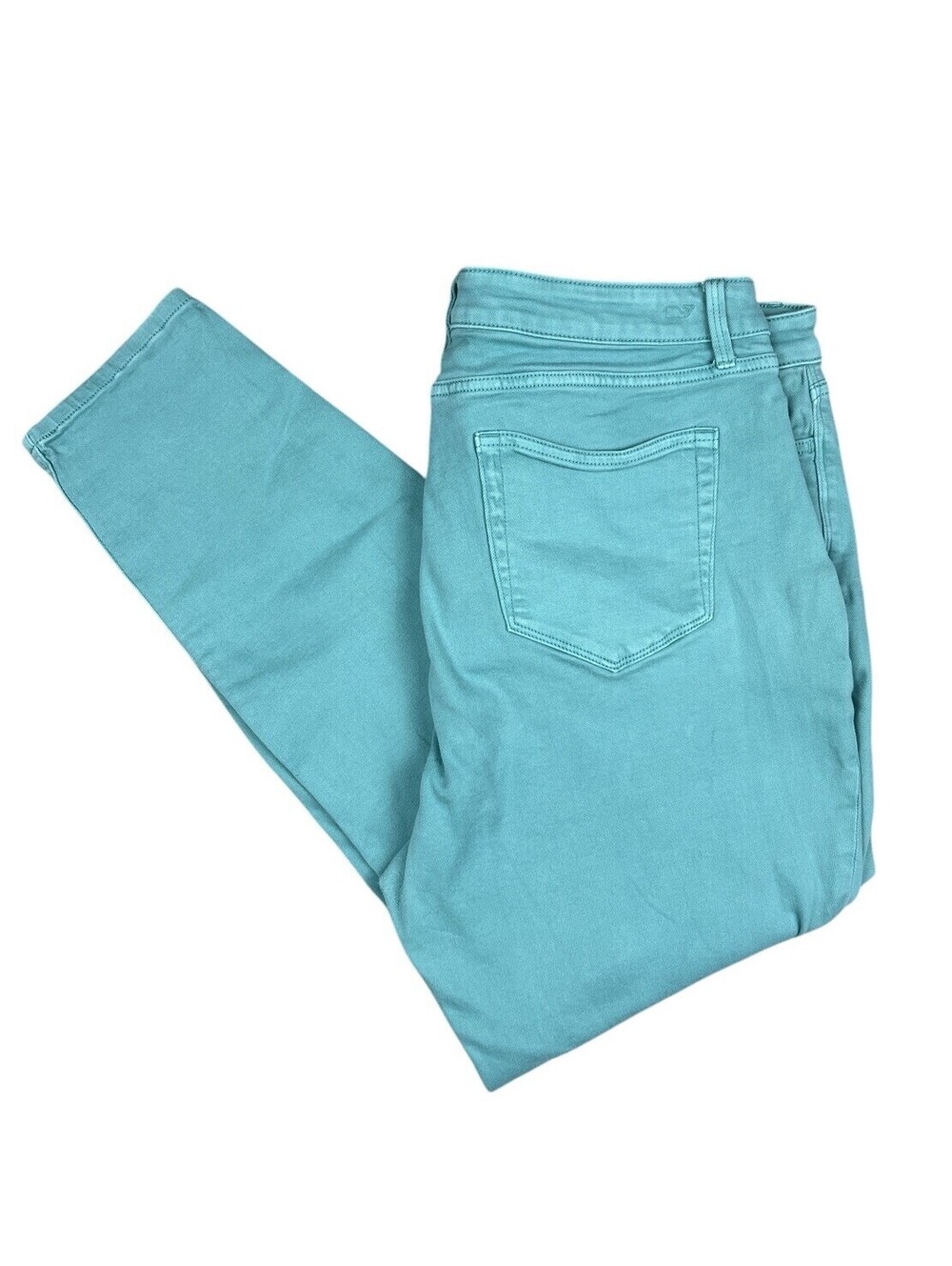 Vineyard Vines Pants Women’s 33 Jeans High Rise Skinny Seafoam Green Stretch